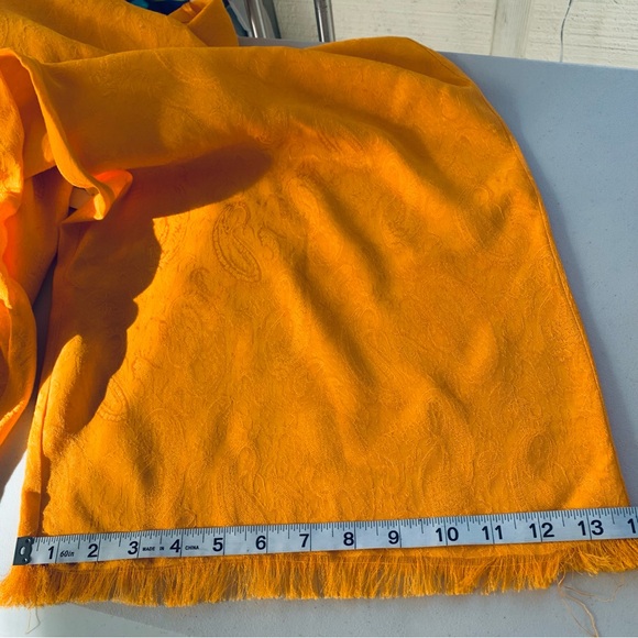 NWT Young Fabulous and broke 100% viscose yellow Jumpsuit size L - Picture 9 of 12